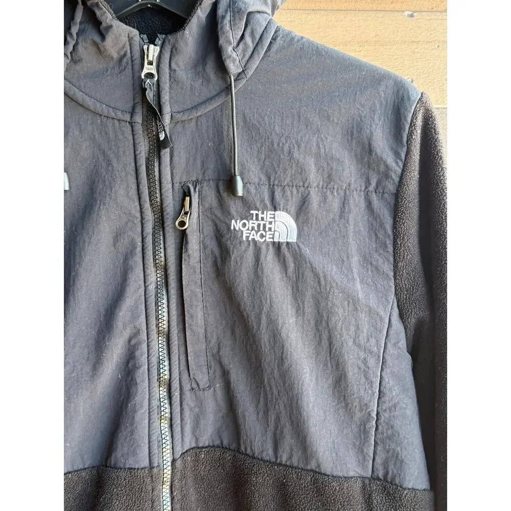 The North Face Men's Denali Fleece Jacket - Hooded - Black - Size XL